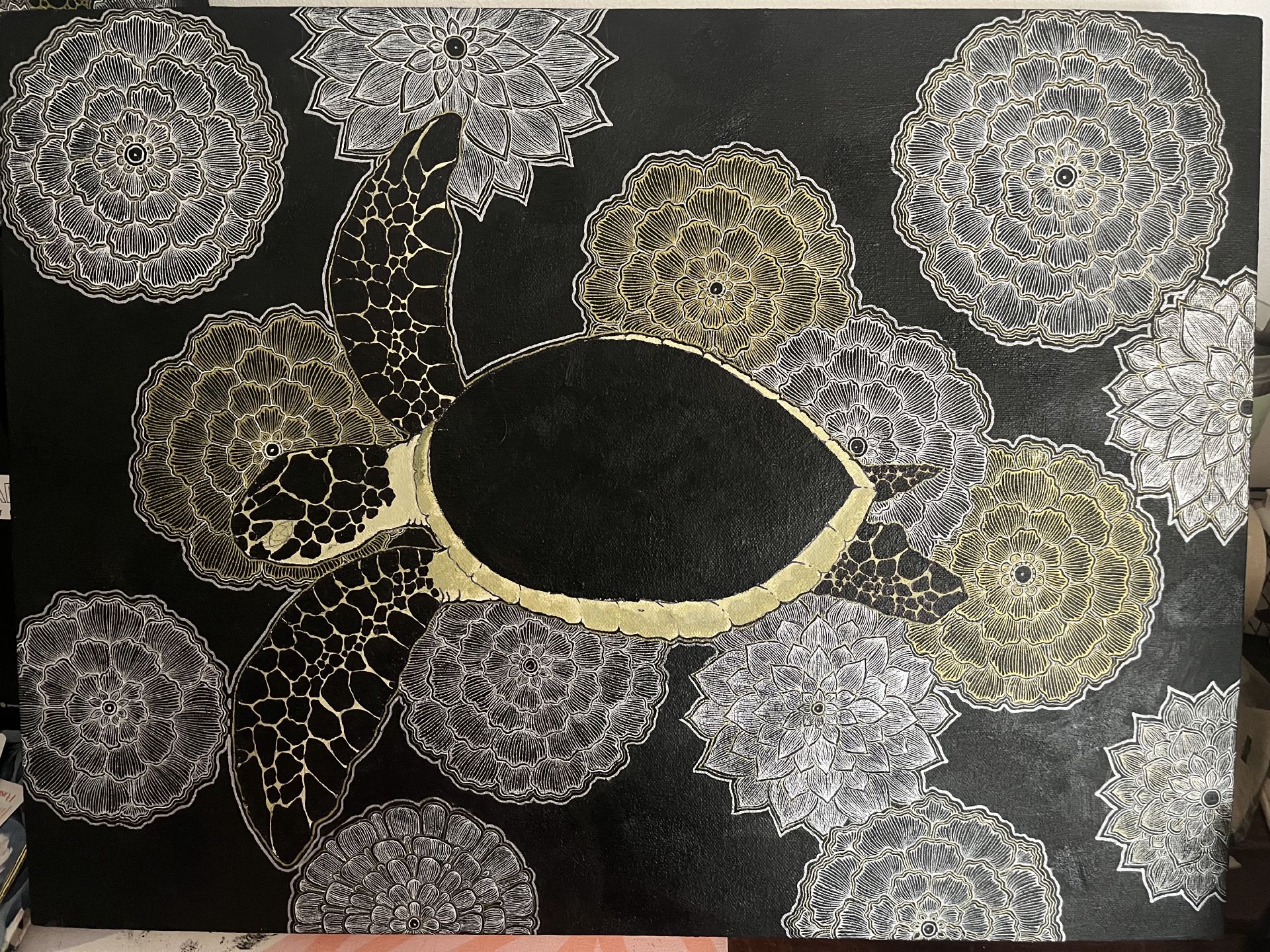 Still a work in progress. Still deciding how to move forward with the blank spaces.
#π©π»βπ¨ Share Your Art