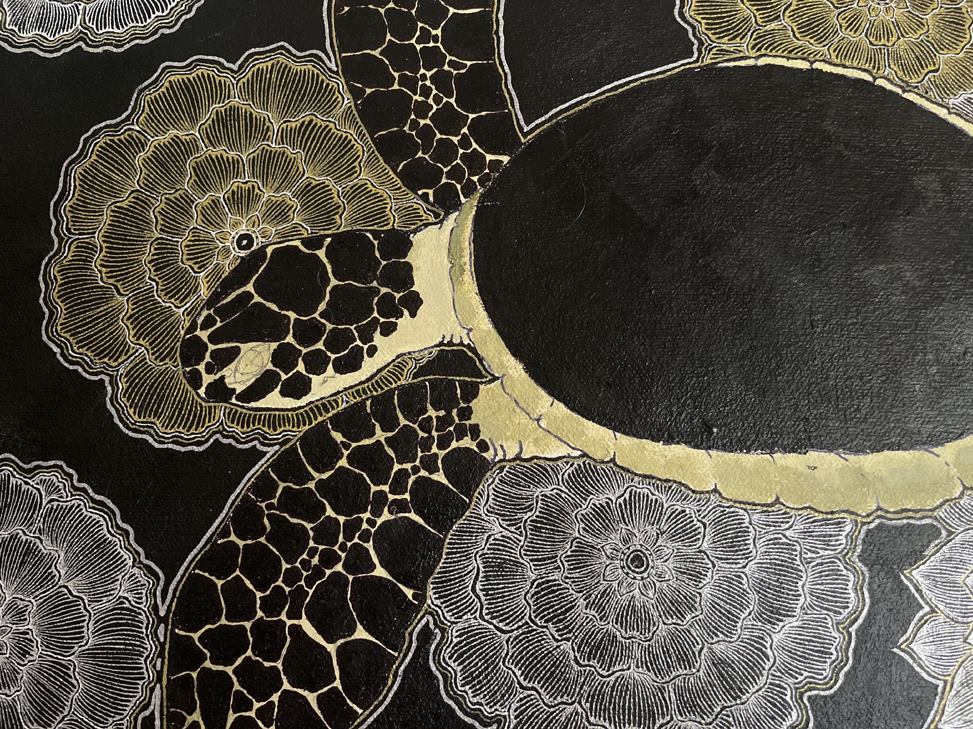 Still a work in progress. Still deciding how to move forward with the blank spaces.
#π©π»βπ¨ Share Your Art